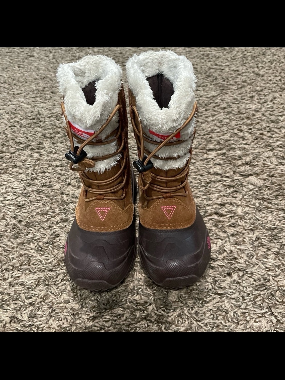 The north face shellista lace II winter boots kids size 13